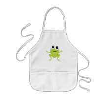 Smiling Frog Children's Apron
