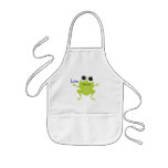 Smiling Frog Personalised Children's Apron