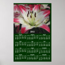 Smiling Lily calendar ~ print
