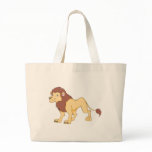 Smiling Lion King of the Jungle Shirt Tote Bags