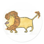 Smiling Lion Sticker