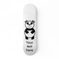 Smiling panda bear
