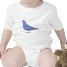 Smiling Pigeon Romper