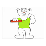 Smiling Polar Bear Post Cards