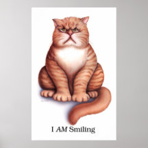 Smiling Poster