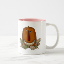 Smiling Pumpkin Mug
