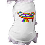 Smiling Rainbow Tattoo pet clothing