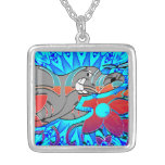 Smiling Shark Pendant Necklace