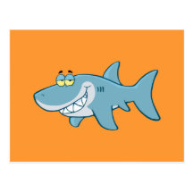Smiling Shark Postcards