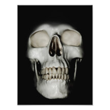 Smiling Skull emerging Art Photo