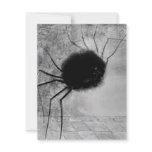 Smiling Spider by Odilon Redon invitations