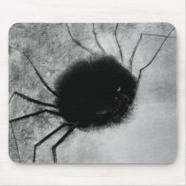 Smiling Spider by Odilon Redon Mousepad