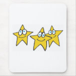 Smiling Stars mousepads