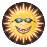 Smiling Sunshine stickers