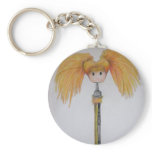 smily pencil keychain