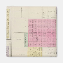 Smith Centre, Gould City, Motor, Webster, Kansas Magnet