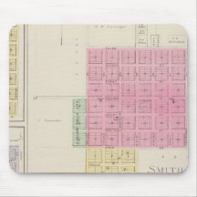 Smith Centre, Gould City, Motor, Webster, Kansas Mousemats