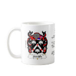 Smith Family Crest cup mugs