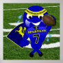 Smithfield-Selma Spartans Football Poster