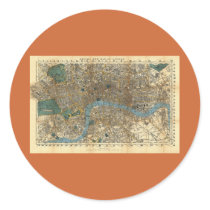 Smith's new map of London 1860