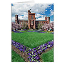 Smithsonian Castle and Haupt Garden Card
