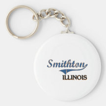 Smithton Illinois City Classic Key Chain