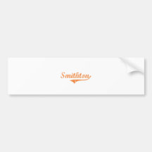 Smithton Illinois Classic Design Bumper Stickers