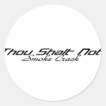 Smoke Crack Stickers