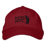 Smoke Red BB embroidered hats