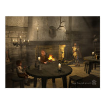 Smokey Tavern Tales Postcard