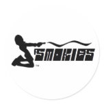 Smokies Smoking Gun(Sticker)