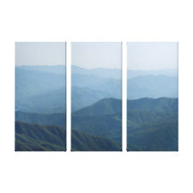 Smokies Stretched Canvas Print