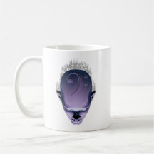 Smokin' Bass Head Coffee Mugs