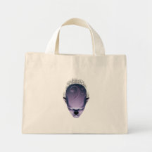 Smokin' Bass Head Tote Bags