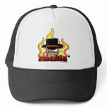 Smokin BBQ lover Mesh Hats