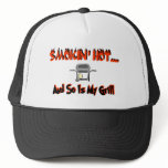 Smokin' hot....and so is my grill hats
