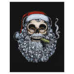 Smokin' Santa Skull flyers