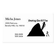Smoking Can Kill You Business Card