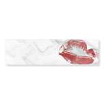 Smoking Lips Bumper Sticker bumper stickers
