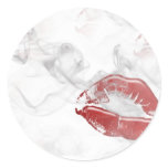 Smoking Lips Sticker