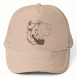 Smoking Wolf hats