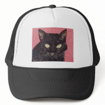 Smoky Face Painting Trucker Hat