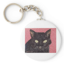 Smoky Face Painting Keychain