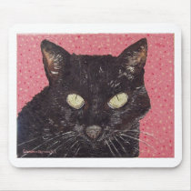 Smoky Face Painting Mouse Mats