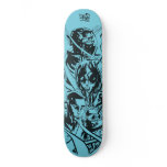 Smooth Blue Skate Deck skateboards