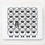 Smooth-Coated Border Collie in the Sheep Mouse Pads