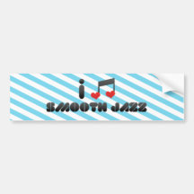 Smooth Jazz fan Bumper Sticker