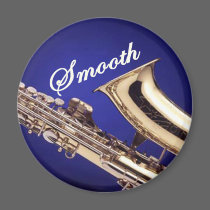 Smooth Saxophone magnets