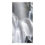 Smooth waterfall photo greeting card