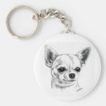 Smoothcoat chihuahua - 1 key chains